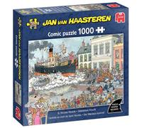 Jan van Haasteren - L'arrivée au port de Saint Nicolas (1000 pieces)