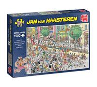 Puzzle 1500 pièces, Jan van Haasteren - À vos talons, prêt, partez ! Jumbo G