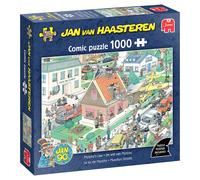 Jumbo Puzzle Jan van Haasteren Murphy's Law – 1000 pièces – Carton 100% recyclé – 68 x 49 cm