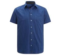 Jan Vanderstorm Homme Chemise Rayée Perttu Bleu Roi, 5XL (XXXXXL) - 51/52