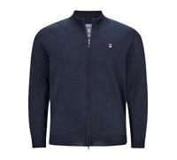 Jan Vanderstorm Homme Gilet en Maille Agner Bleu Foncé, 5XL (XXXXXL) - 72/74