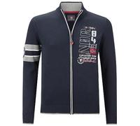 Jan Vanderstorm Homme Gilet en Maille Roluf Bleu Foncé, L - 52/54