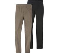 Jan Vanderstorm Homme Lot de Deux Pantalons en Velours Côtelé Helstad Noir, 56