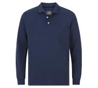 Jan Vanderstorm Homme Polo À Manches Longues Ellis Bleu Roi, 4XL (XXXXL) - 68/70