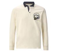 Jan Vanderstorm Homme Polo À Manches Longues Olsland Écru, 72/74