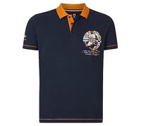 Jan Vanderstorm Homme Polo Rando Bleu Foncé, 2XL (XXL) - 60/62