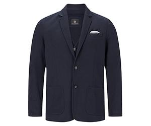 Jan Vanderstorm Homme Veste De Costume 2 Pièces Holmstein Bleu Foncé, 5XL (XXXXXL) - 74