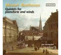 Jan Vermeulen Mozart/Beethoven: Quintets for Pianoforte and Winds (CD) Album