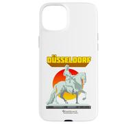 Jan-Wellem Image équestre Devant l'hôtel de Ville de Düsseldorf Coque pour iPhone 15 Plus