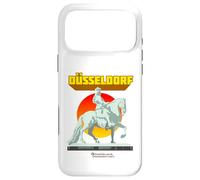 Jan-Wellem Image équestre Devant l'hôtel de Ville de Düsseldorf Coque pour iPhone 17 Pro Max