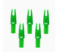 Jan YI Arrow Nocks 0,6 cm/6.20 mm Diamètre Intérieur Inserts 60 Lot pour tir à l'arc flèches de Taille Standard, Clear Green