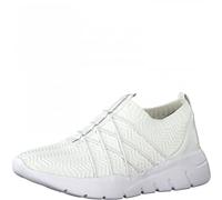 Jana 8-8-24708-28-100, Mocassin Femme, Blanc, 38 EU