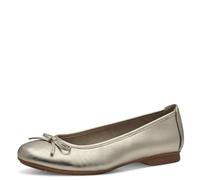 Jana Ballerines avec Noeud Vegan, Or (Champagner), 40 EU