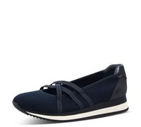 Jana Ballerines Femme à Bride Vegan, Navy, 38 EU