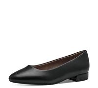 Jana Ballerines Femme à Talon Bloc Vegan, Black, 37 EU