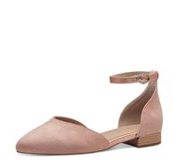 Jana Ballerines Femme avec Bride réglable Vegan, Rose Comb, 37 EU