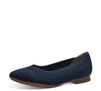 Jana Ballerines Femme Pointues Vegan, Navy, 37 EU