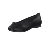 Jana Ballerines avec Noeud Vegan, Noir (Noir), 39 EU