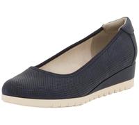 Jana Ballerines végétaliennes 8-22361-46 pour Femme, Bleu Marine, 39 EU