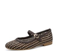 Jana Ballerines végétaliennes pour Femme, Mocca Nature, 41 EU