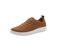 Jana Femme Damen Sneaker Low Vegan 8-23650-46 Basket, Cognac, 38 EU