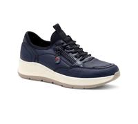 Jana Baskets Femme Plates à Semelle épaisse Vegan, Navy, 41 EU