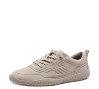 Jana Baskets Femme Plates Confortables Vegan, Stone, 37 EU