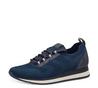 Jana Baskets Femme Plates Sportives Vegan, Ocean, 37 EU