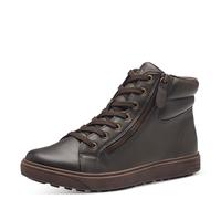 Jana Baskets Montantes Femme avec Fermeture éclair Vegan, Olive, 39 EU