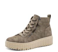 Jana baskets montantes femme plateformes vegan, Taupe, 39 EU