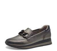 Jana Baskets Slip on Femme à Enfiler Vegan, Pewter, 39 EU