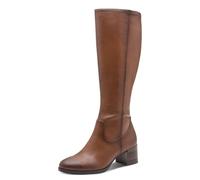 Jana bottes femme à talon bloc vegan, Cognac, 41 EU