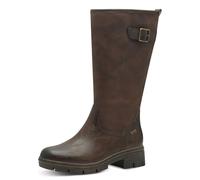 Jana bottes hiver femme sans talon déperlantes vegan, Cognac, 40 EU