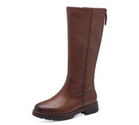 Jana Bottes Longues Plates pour Femme 8-25564-43 Tendance, Cognac, 37 EU Large