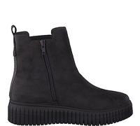 Jana bottines Chelsea hiver femme plates largeur H large, Graphite, 36 EU