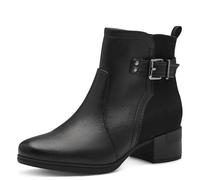 Jana Bottines à Talon pour Femme 8-25374-43 Botte Tendance, Noir, 39 EU Large