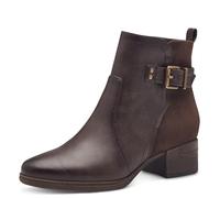 Jana bottines femme à talon avec boucle vegan, Mocca, 39 EU