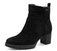 Jana bottines femme à talon déperlantes vegan, Black, 37 EU