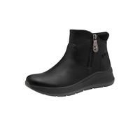 Jana Femme Damen Boot Flat Vegan Botte Tendance, Noir, 38 EU