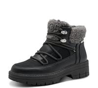 Jana bottines femme doublées vegan, Black, 36 EU