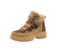 Jana bottines femme doublées vegan, Mocca Comb, 37 EU