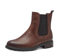 Jana Chelsea 8-25466-43 Chaussures pour Femme Bottine, Cognac, 36 EU Large