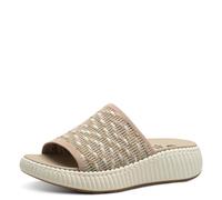 Jana Coshy Mules Femme à Semelle épaisse Confortables, Beige Comb, 40 EU