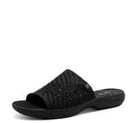 Jana Coshy Mules Femme Été Confortable, Noir (Noir), 38 EU