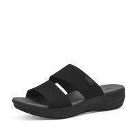 Jana Coshy Pantolette pour Dames Hallux avec Semelle Flexible Élastique, Noir (Noir), 42 EU