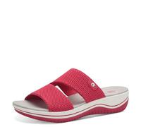 Jana Coshy Pantolette pour Dames Hallux avec Semelle Flexible Élastique, Rosa (Fuxia), 38 EU