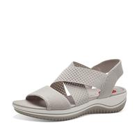 Jana Coshy Sableales Femme Plates Élastique Vegan, Gris (Lt Grey), 37 EU