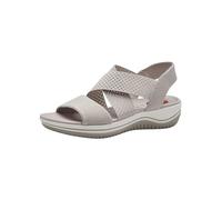 Jana Coshy Sableales Femme plates Élastique Vegan, Gris (Lt Grey), 38 EU