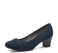 Jana Escarpins avec Détails Scintillants Vegan, Bleu (Navy), 38 EU