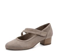 Jana Escarpins Femme à Bride Petit Talon Vegan, Stone, 40 EU